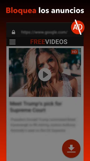 Descargador de vídeos screenshot
