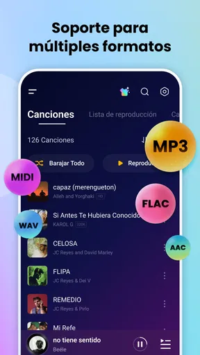 Reproductor de música & MP3 screenshot