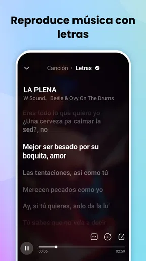 Reproductor de música & MP3 screenshot