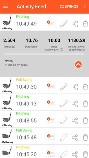 Trueshot Swing Tempo screenshot