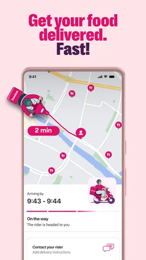 foodora: Food & Groceries screenshot