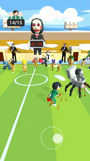 456 carrera desafío choque 3D screenshot