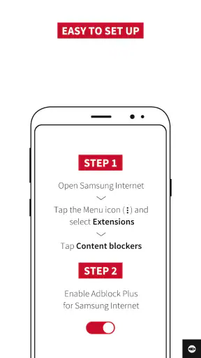 ABP para Internet de Samsung screenshot