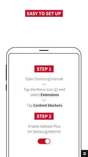 ABP para Internet de Samsung screenshot
