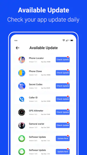 Actualización de Software screenshot