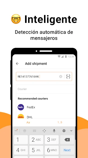 AfterShip Buscador de paquetes screenshot