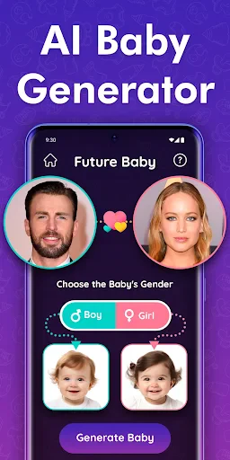 AI Baby Face Generator screenshot