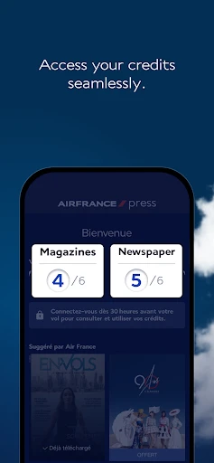 Air France Press screenshot