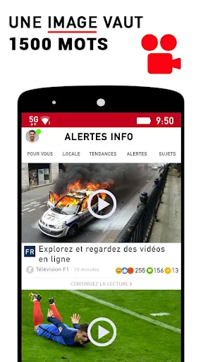 Alertes info France screenshot