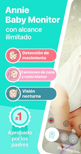 Annie Baby Monitor Vigilabebés screenshot