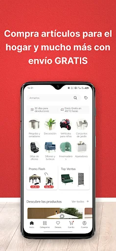 Aosom.es - Compras online screenshot
