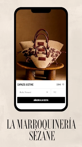 App Sézane Moda, Marroquinería screenshot