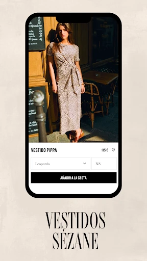 App Sézane Moda, Marroquinería screenshot