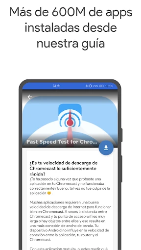 Apps para Chromecast screenshot
