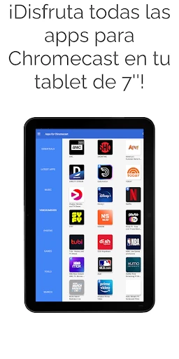 Apps para Chromecast screenshot