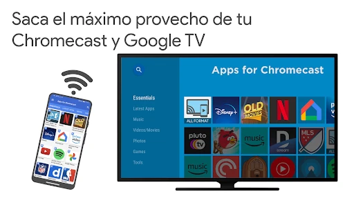 Apps para Chromecast screenshot