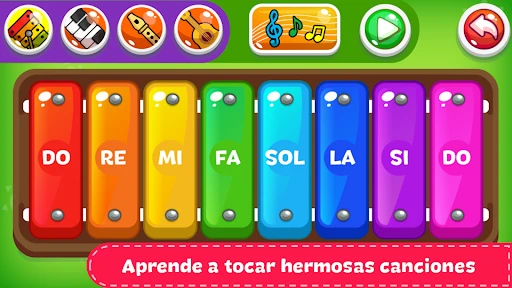 Aprende Música y Canciones screenshot