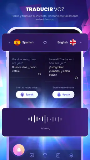 Asistente lingüístico screenshot