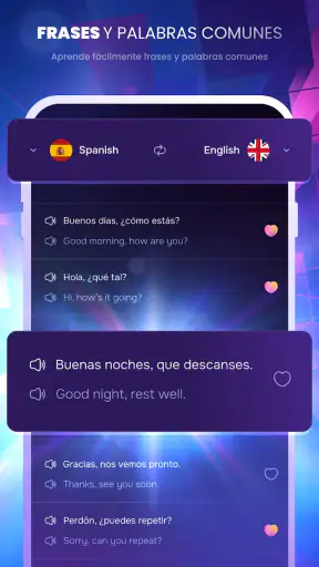 Asistente lingüístico screenshot