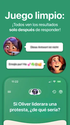 askUs: ¿Quién es más probable? screenshot