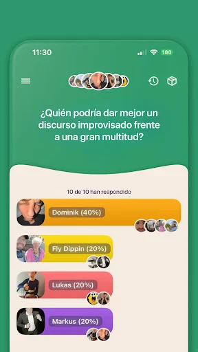 askUs: ¿Quién es más probable? screenshot