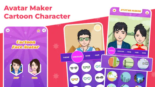 Avatar Maker Cartoon Character screenshot