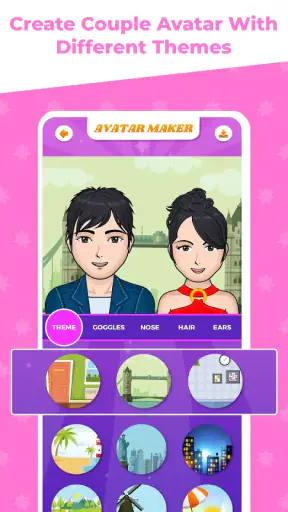 Avatar Maker Cartoon Character screenshot