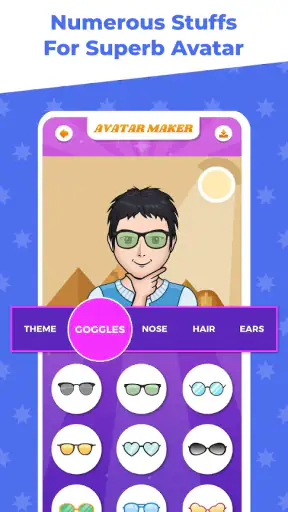 Avatar Maker Cartoon Character screenshot