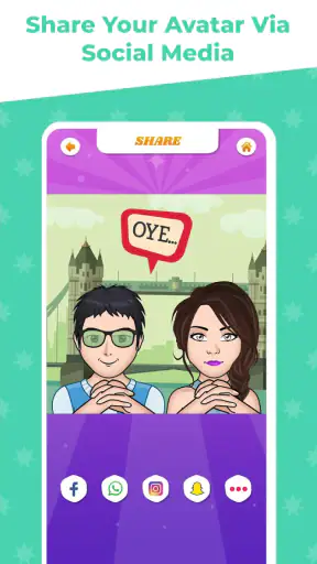 Avatar Maker Cartoon Character screenshot