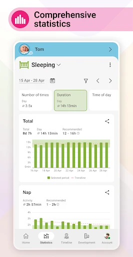 Baby Daybook Lactancia materna screenshot