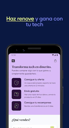 Back Market, compra online screenshot