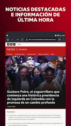BBC Mundo screenshot