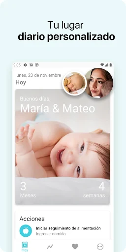 Bebé + | Sigue su crecimiento screenshot