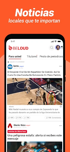 Beloud: Noticias & Opiniones screenshot