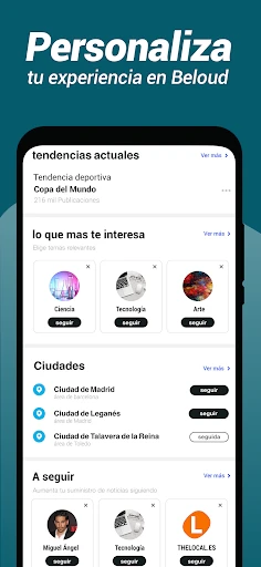 Beloud: Noticias & Opiniones screenshot