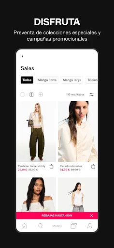 BERSHKA: Moda y tendencias screenshot