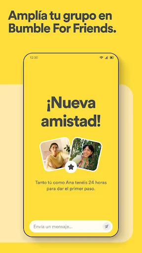 Bumble For Friends: Haz Amigos screenshot