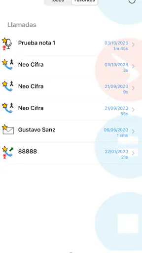 Burovoz grabar llamadas screenshot