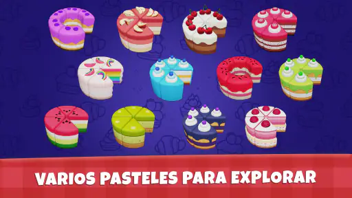 Cake Sort - clasificar tartas screenshot