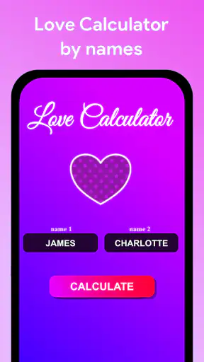Calculadora de amor por nombre screenshot