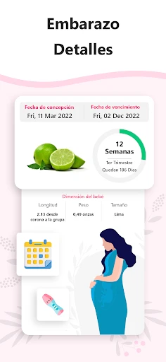 Calculadora de Embarazo screenshot