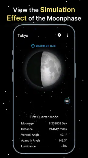 Calendario de fase lunar screenshot