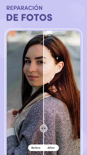 Cámara belleza editor fotos AI screenshot