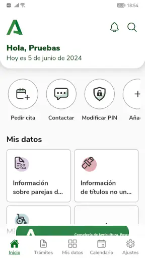 Carpeta Ciudadana J. Andalucía screenshot