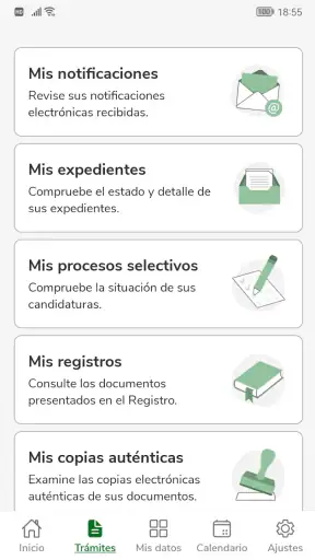 Carpeta Ciudadana J. Andalucía screenshot