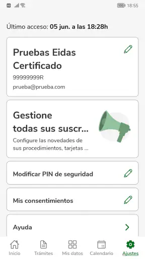 Carpeta Ciudadana J. Andalucía screenshot