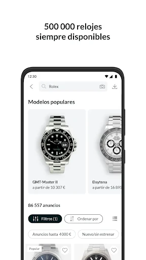 Chrono24 | Relojes de lujo screenshot