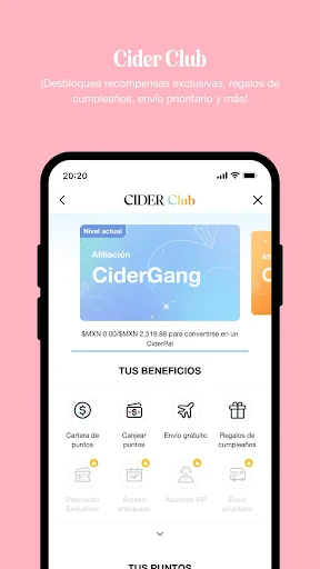 CIDER - Ropa y Moda screenshot
