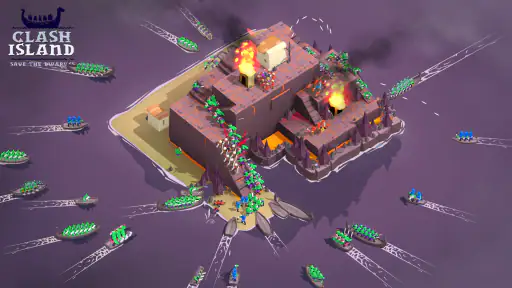 Clash Island: Salva Enanos screenshot
