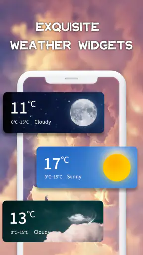 Clima diario screenshot